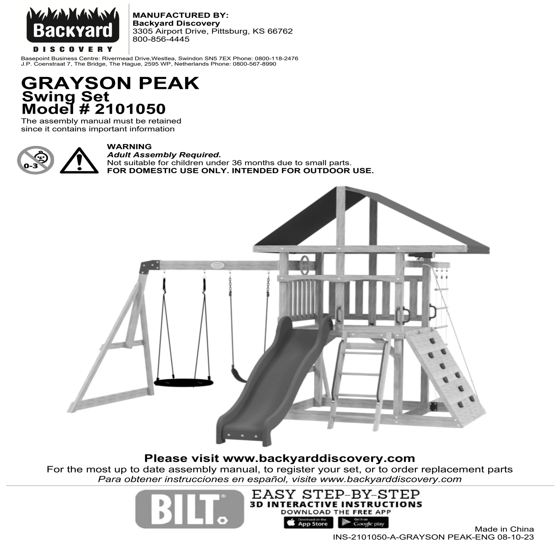 Grayson Peak Swing Set - Image 14