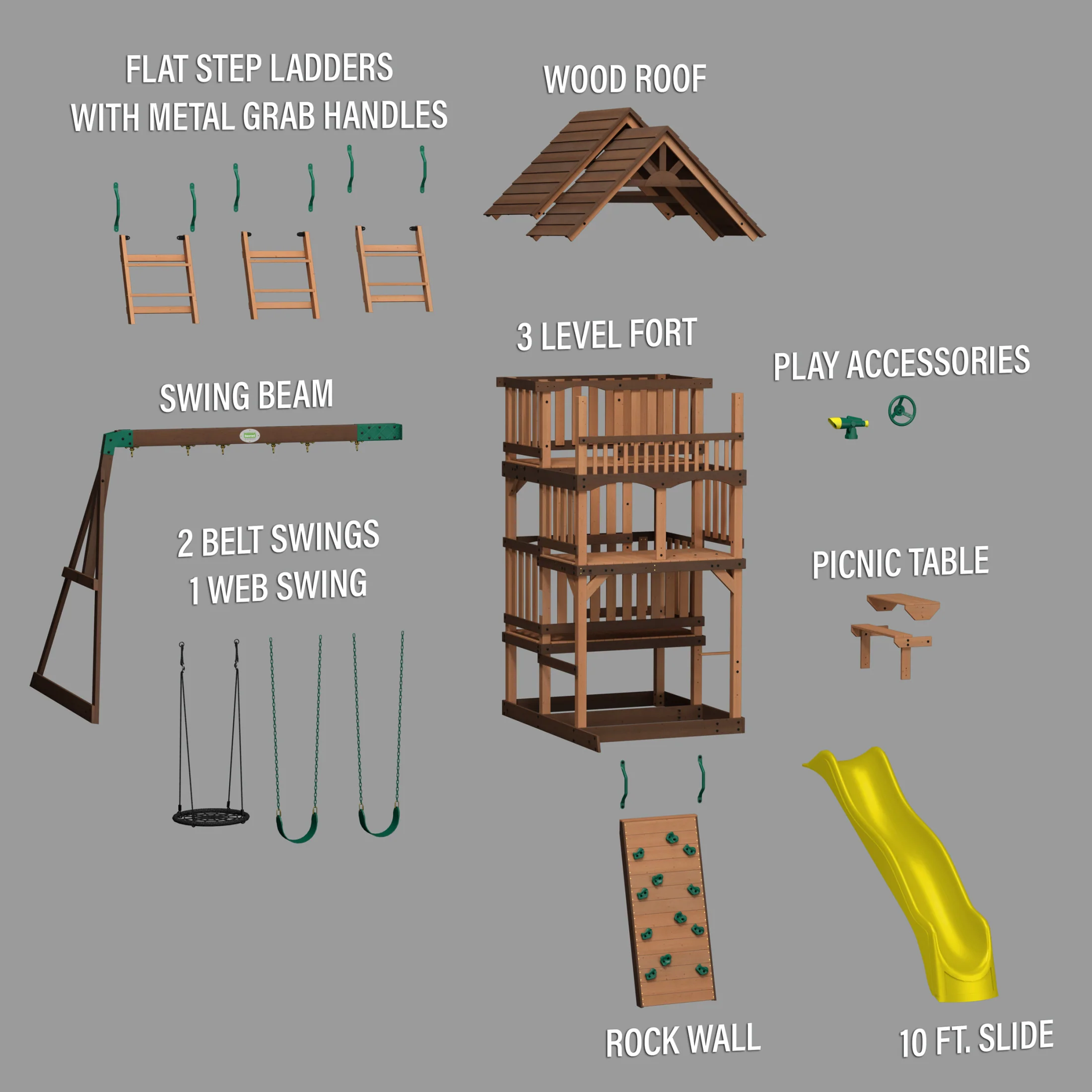 Highlander Swing Set - Image 12