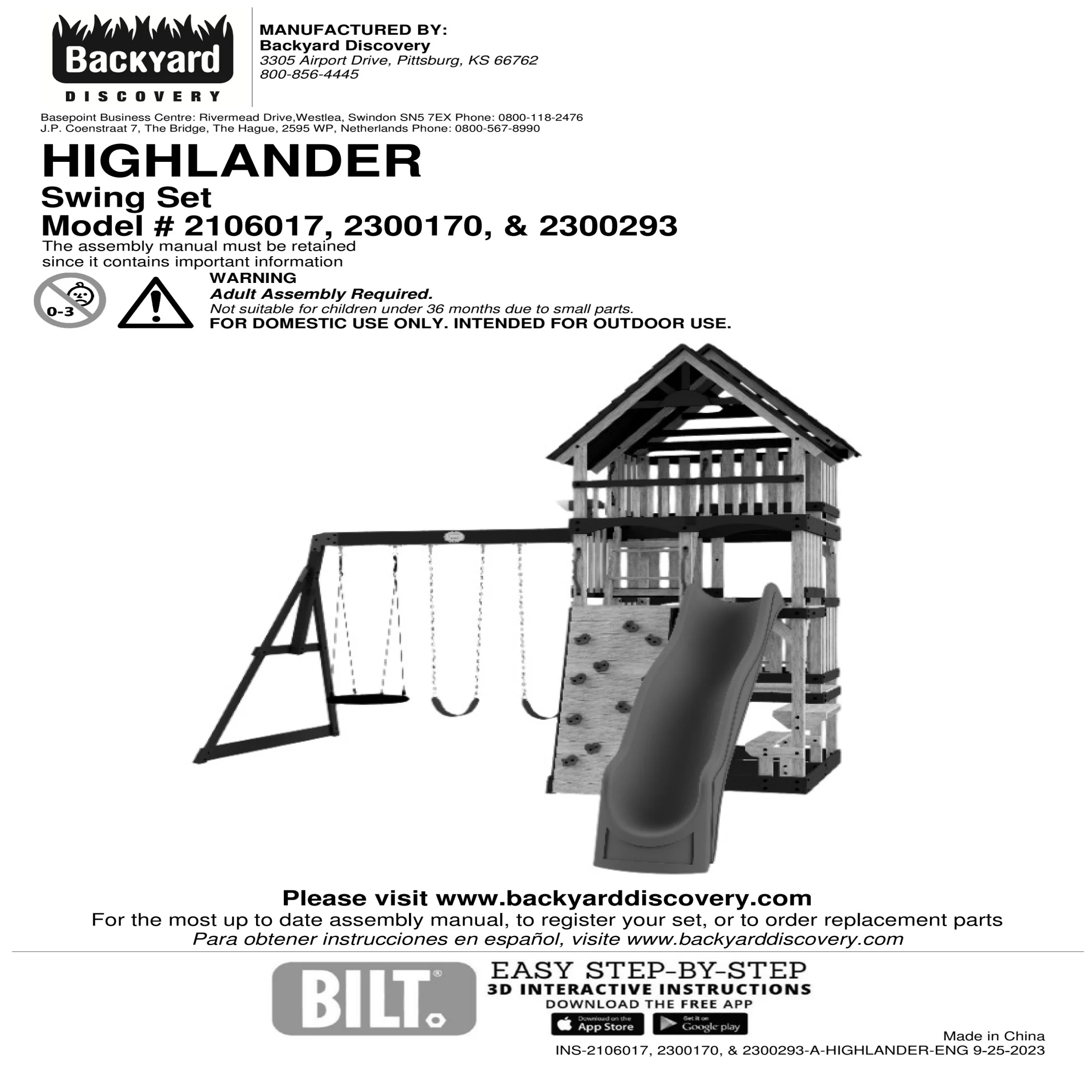 Highlander Swing Set - Image 13