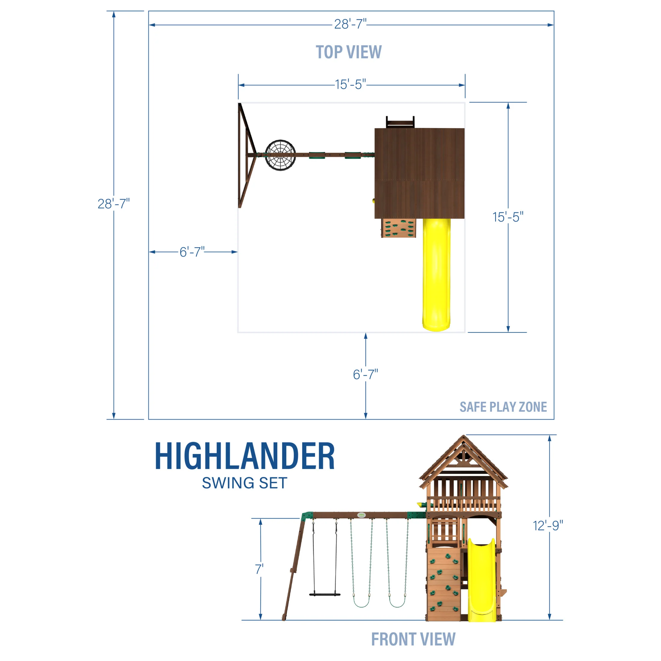 Highlander Swing Set - Image 3