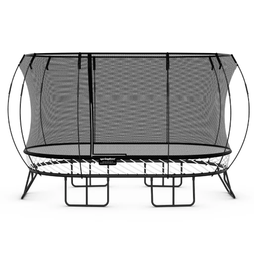 Large Oval Trampoline - 8x13' - Image 3
