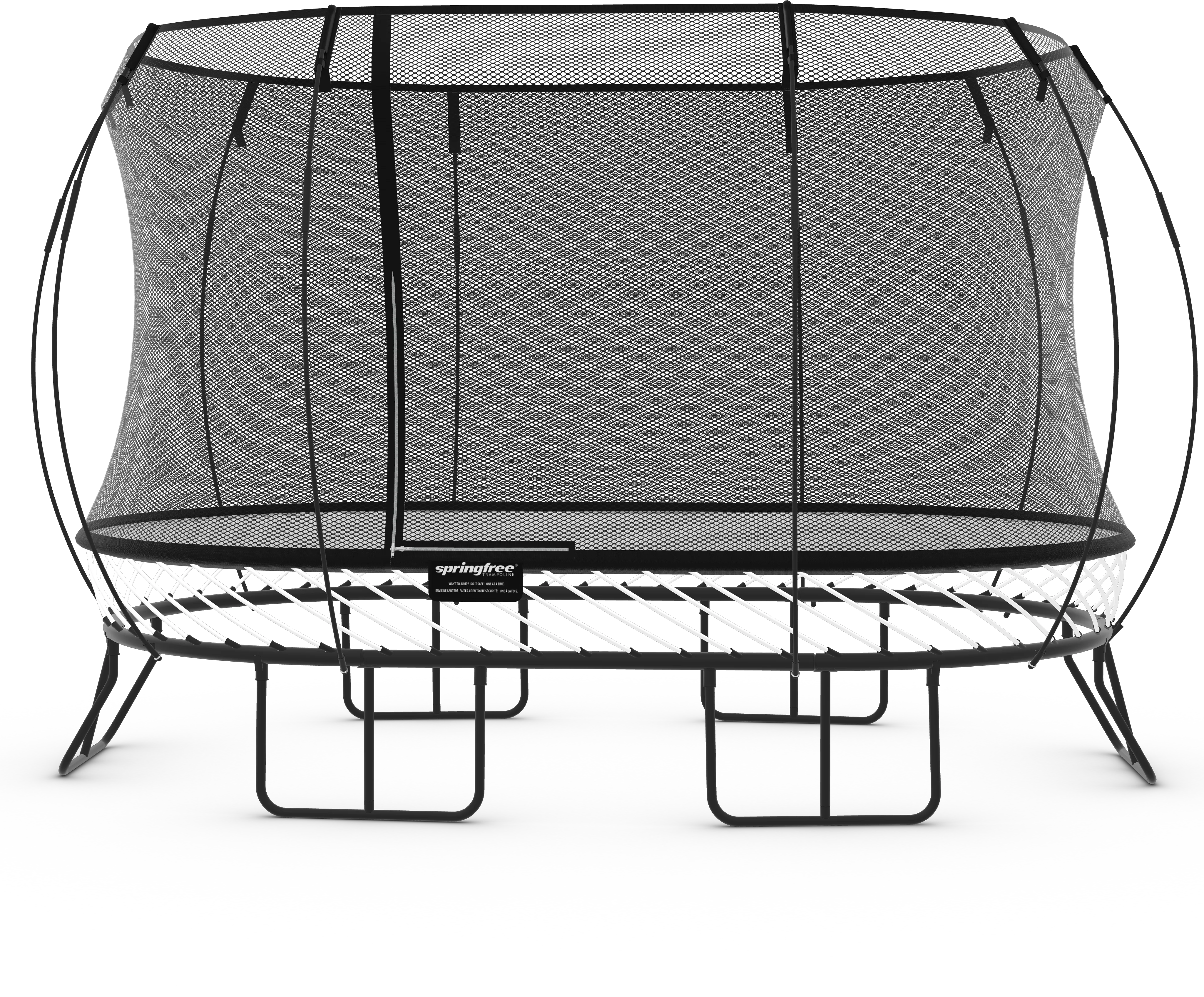 Large Oval Trampoline - 8x13' - Image 4
