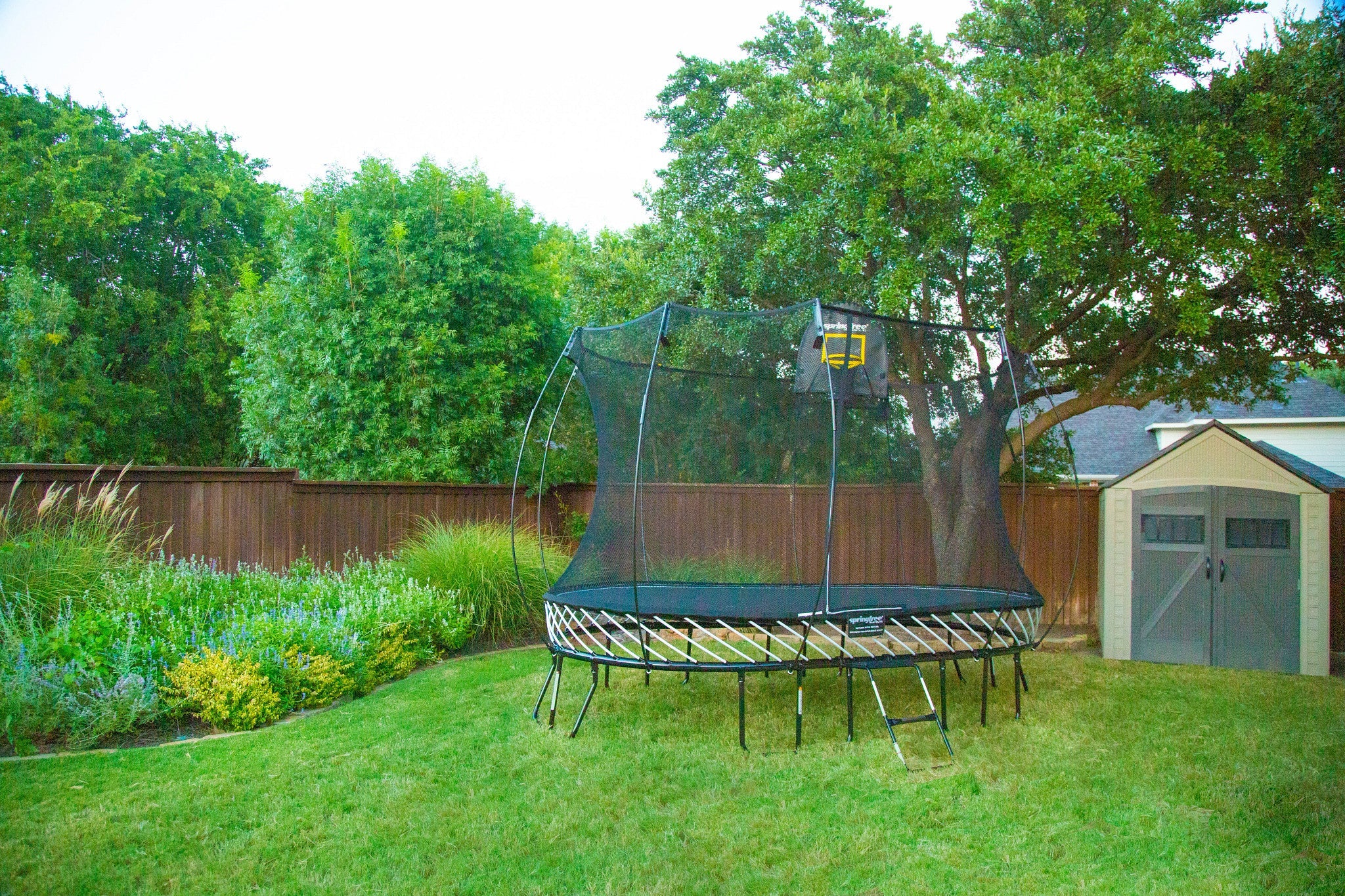 Large Oval Trampoline - 8x13' - Image 6