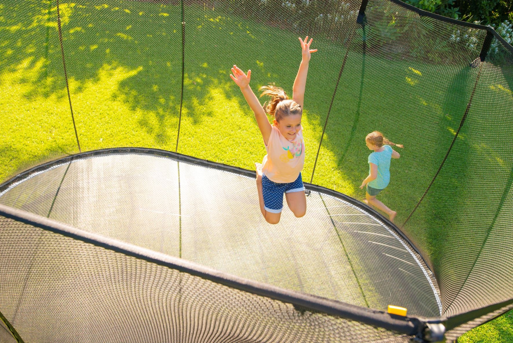 Large Oval Trampoline - 8x13' - Image 9