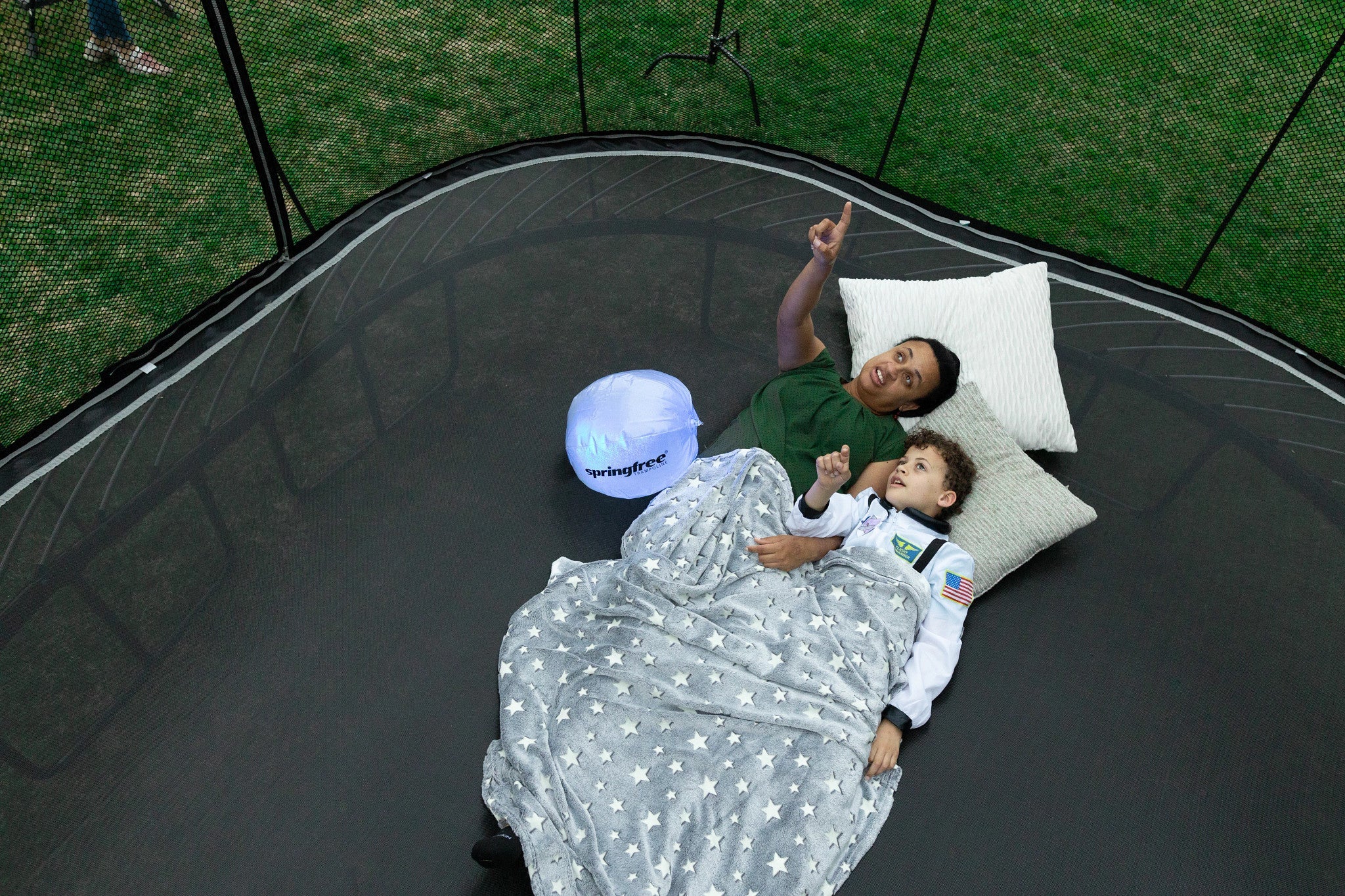 Large Square Trampoline - 11' - Image 5