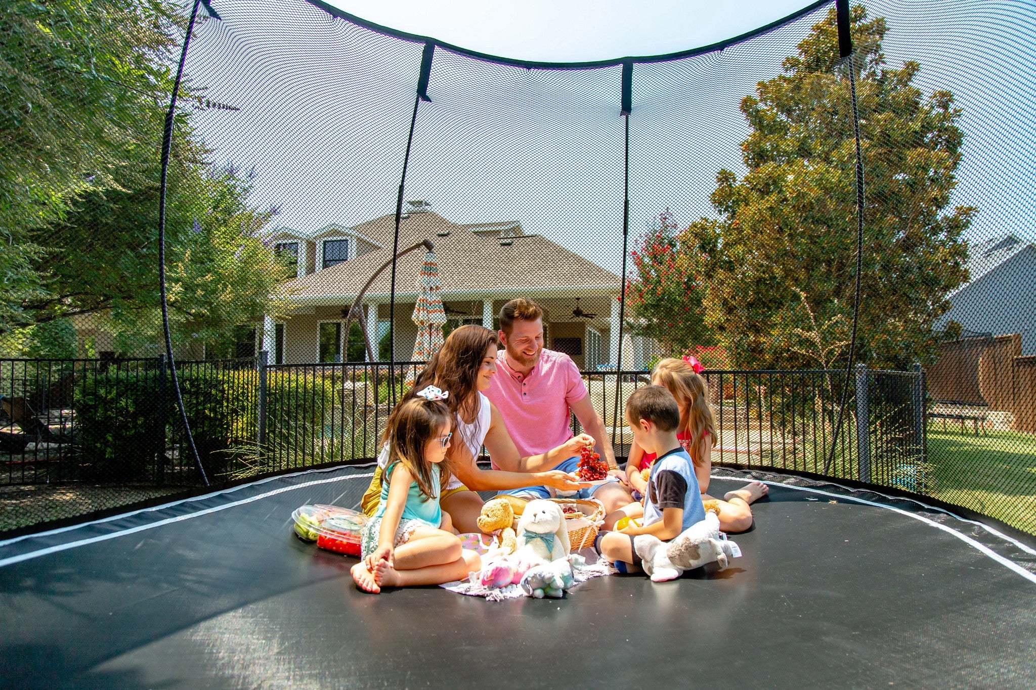Medium Oval Trampoline - 8x11' - Image 7