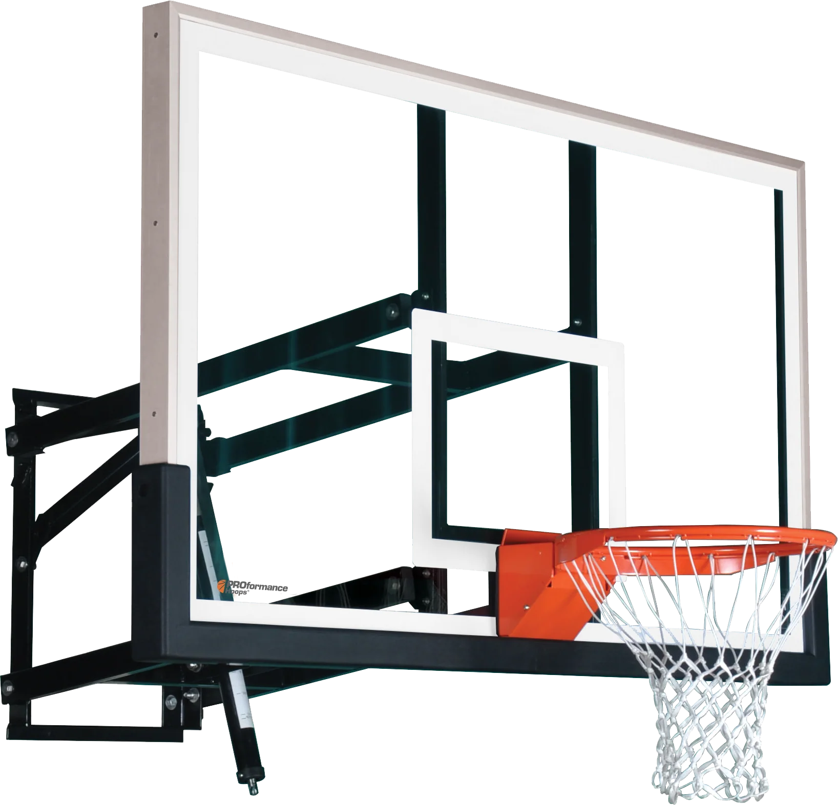 PROview® 72 - Wall-Mounted Basketball Goal with 72" Backboard - Image 3