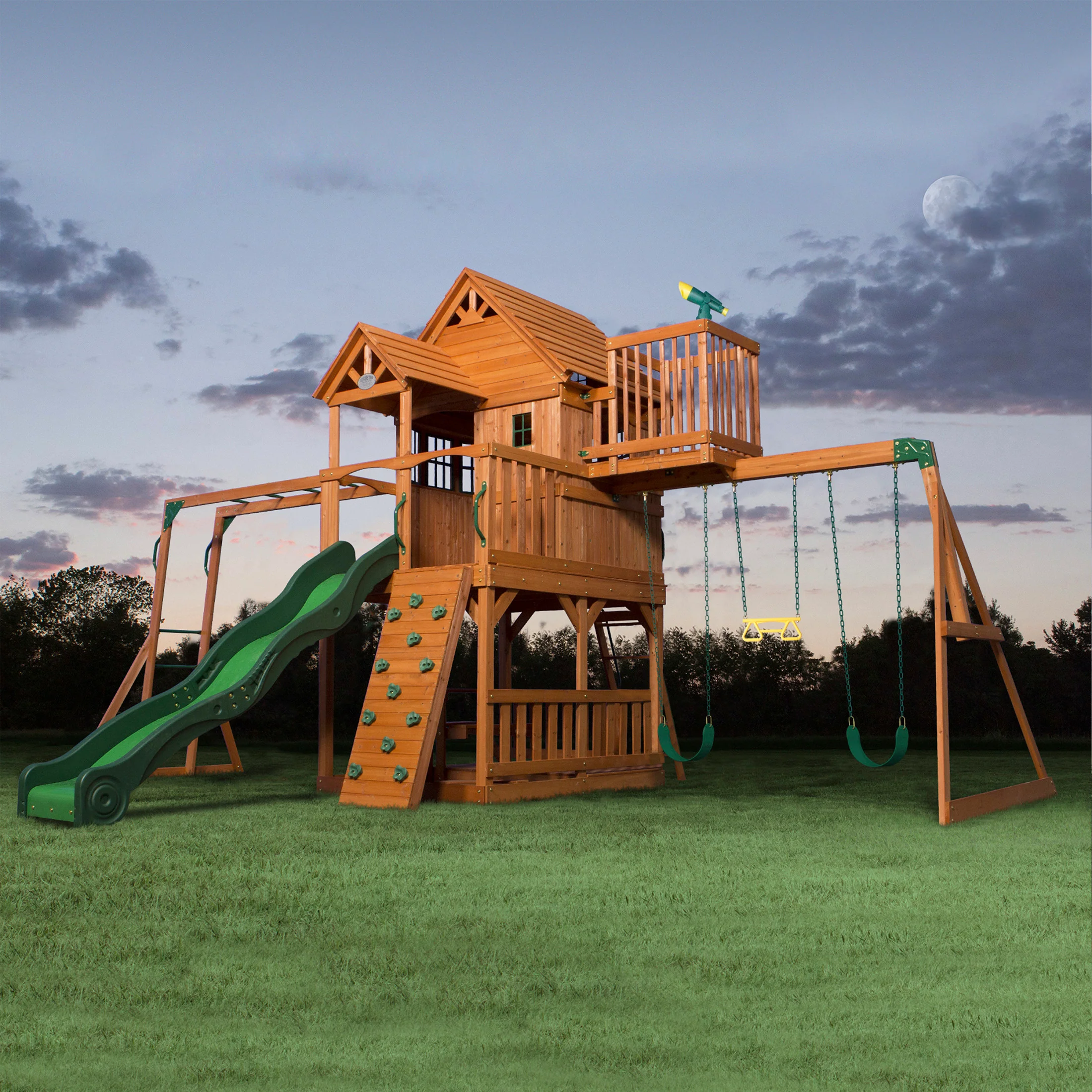 Skyfort II Swing Set - Image 10