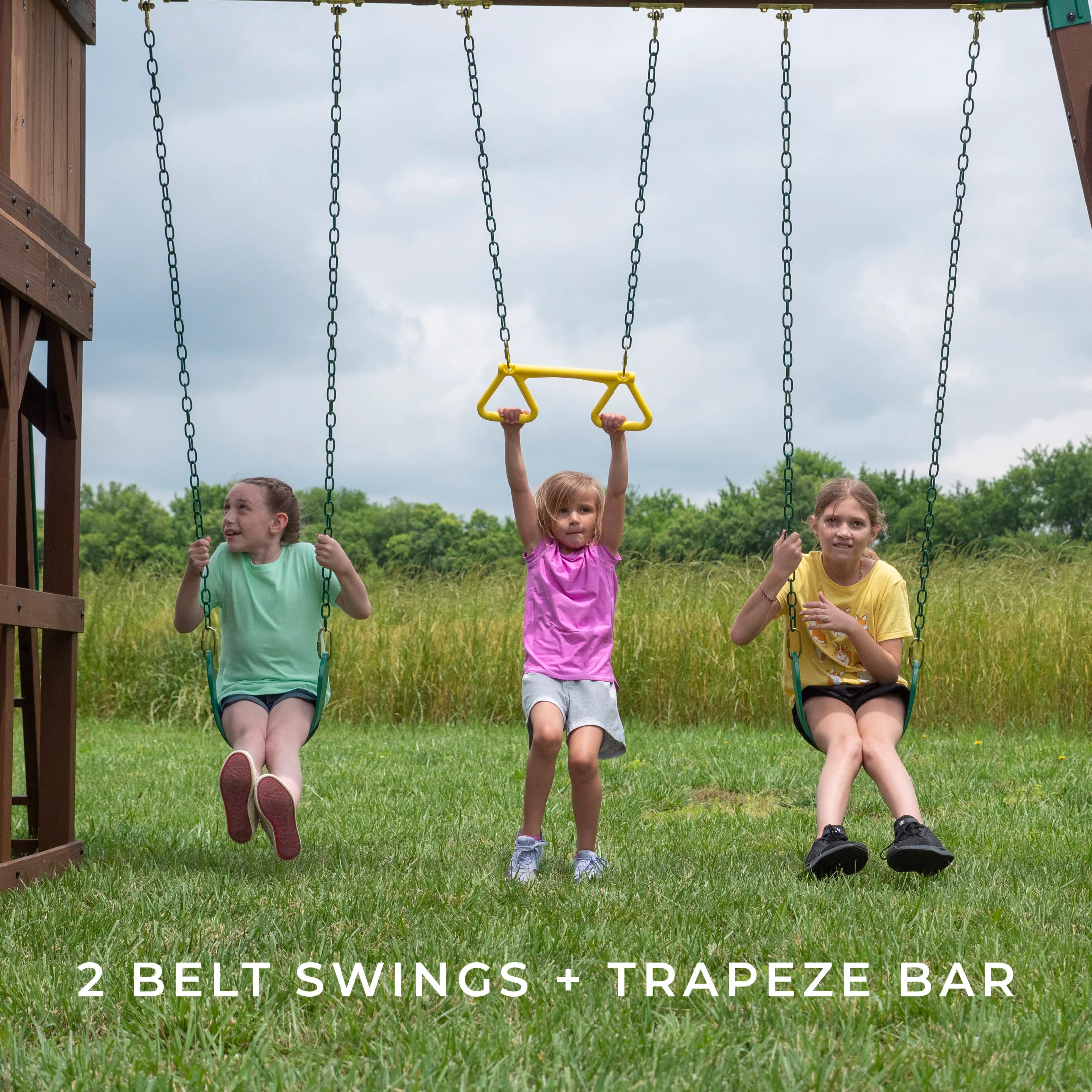 Skyfort III Swing Set - Image 7