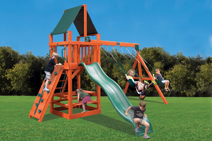 Classic Fort Swing Set (11A) - Image 5